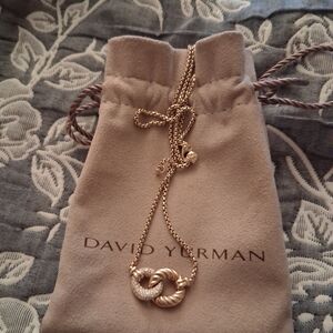 David Yurman Gold and Silver Women's Necklace